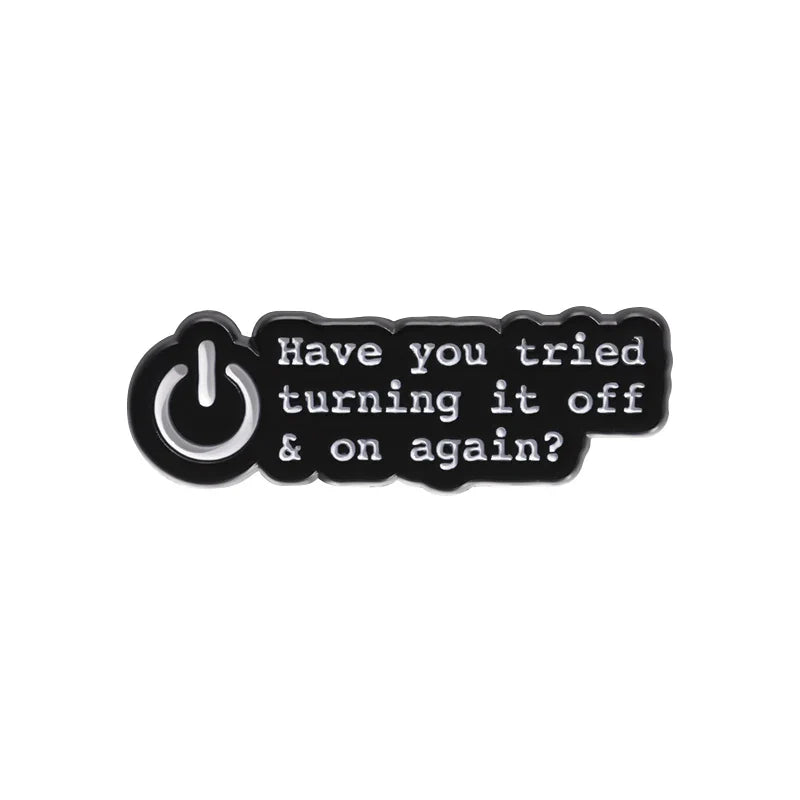 Quote Enamel Pins