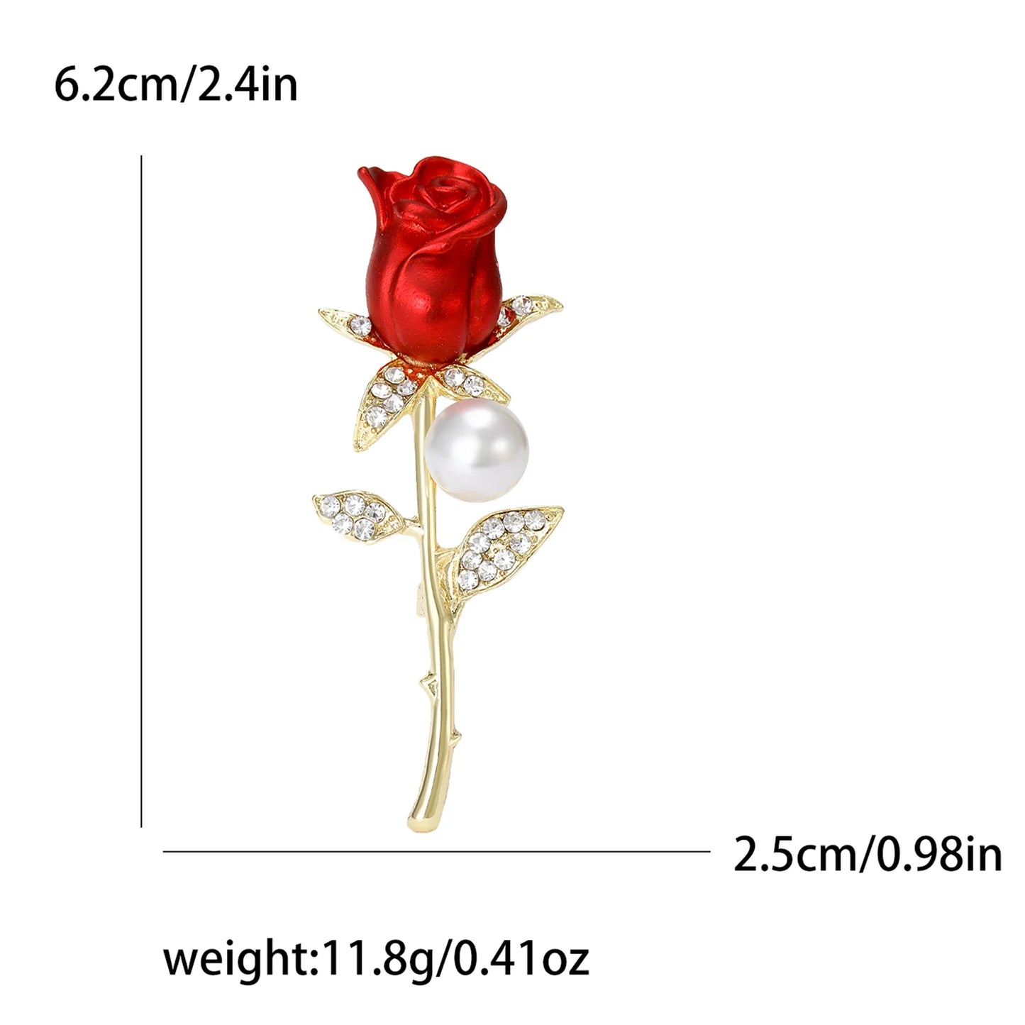 Rose Brooch