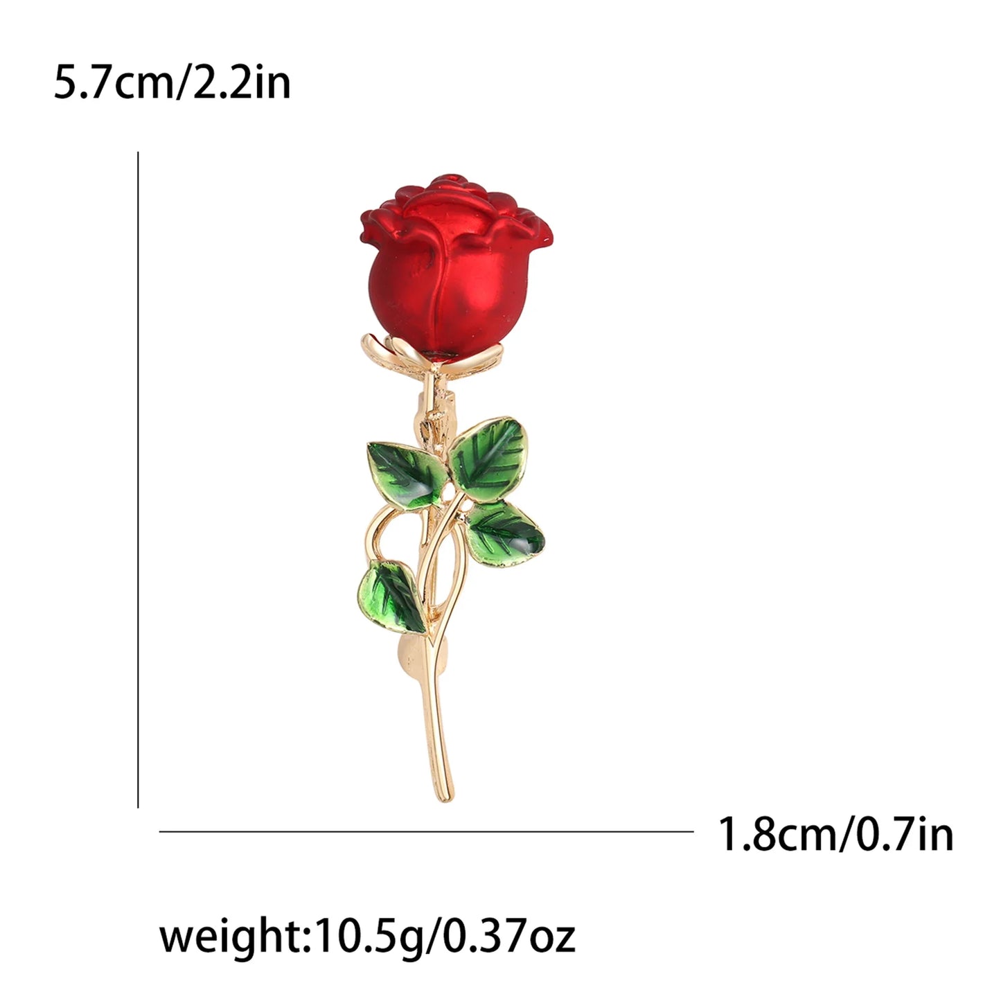 Rose Brooch