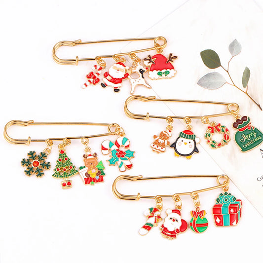 Lovely Christmas Charm Pin