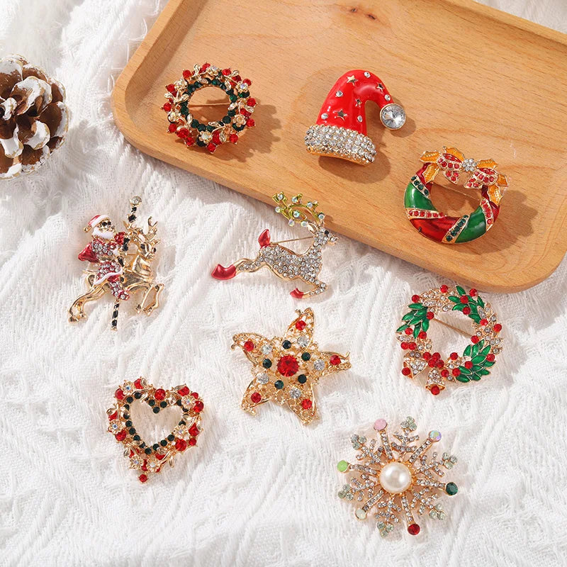 Christmas Brooches