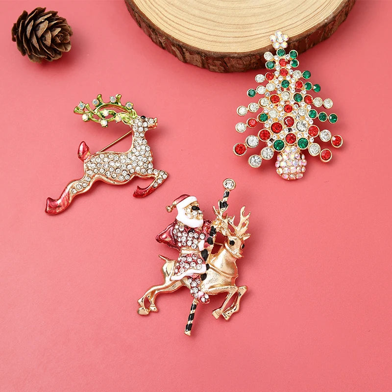 Christmas Brooches