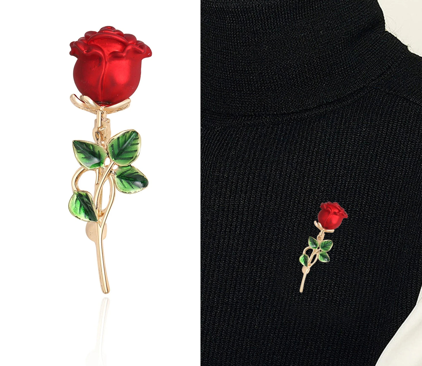 Rose Brooch