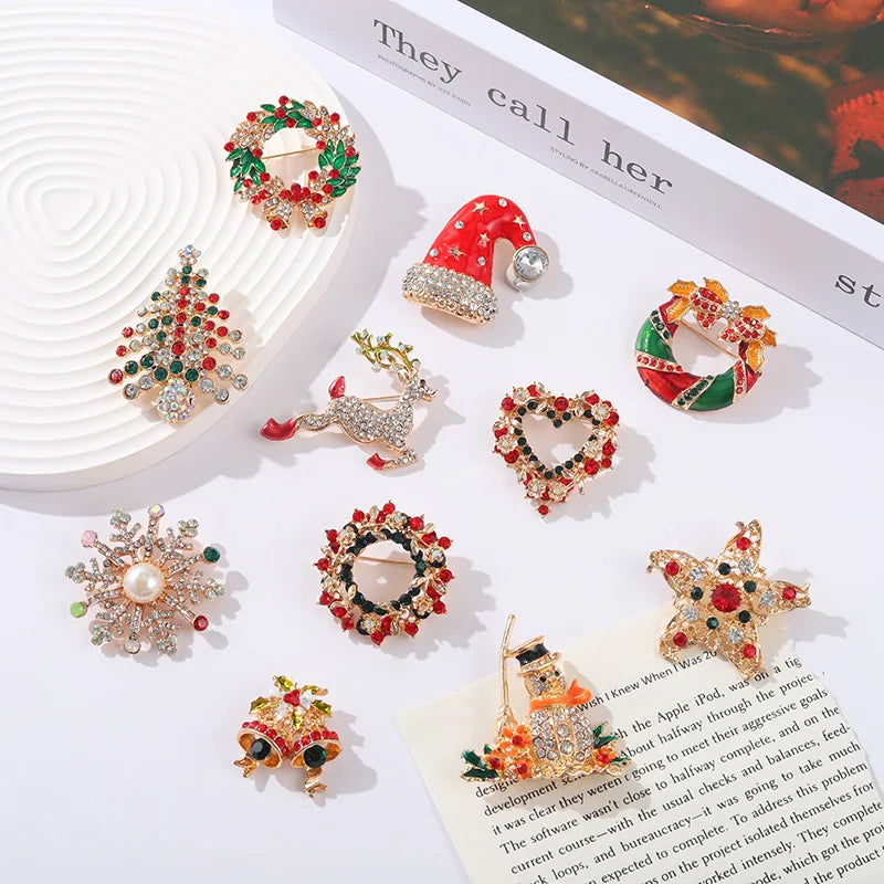 Christmas Brooches