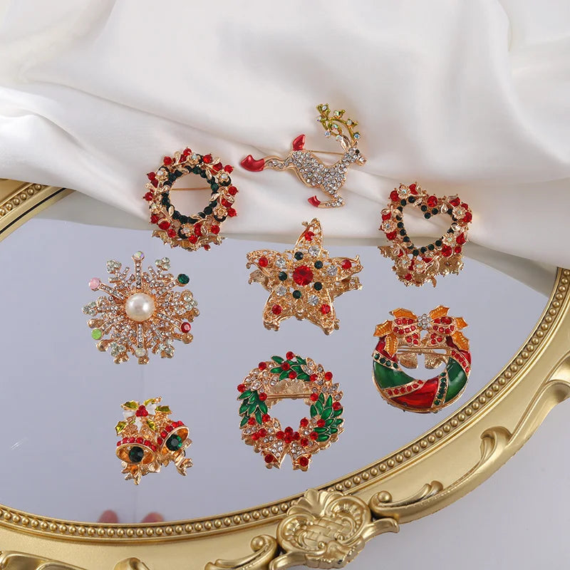 Christmas Brooches