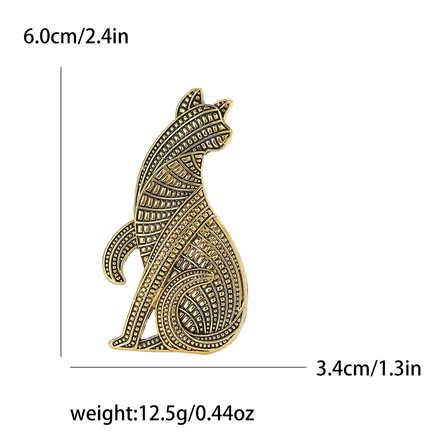 Persian Cat Brooch