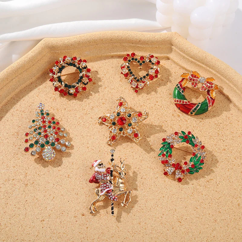 Christmas Brooches